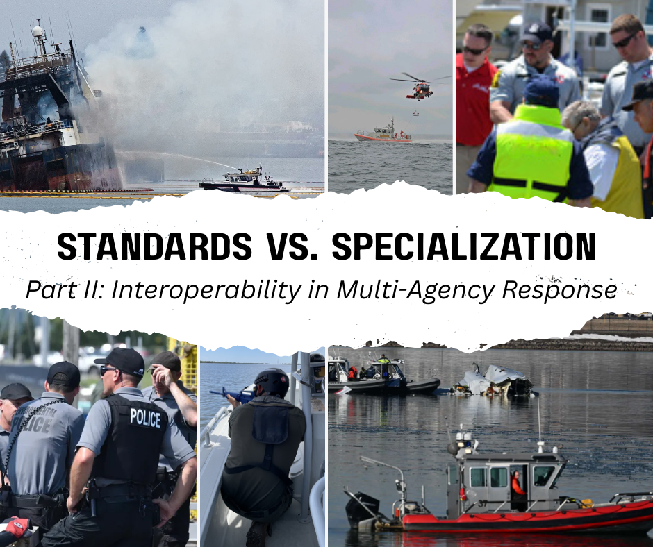 Standards vs. Specialization: Interoperability in Multi-Agency Response